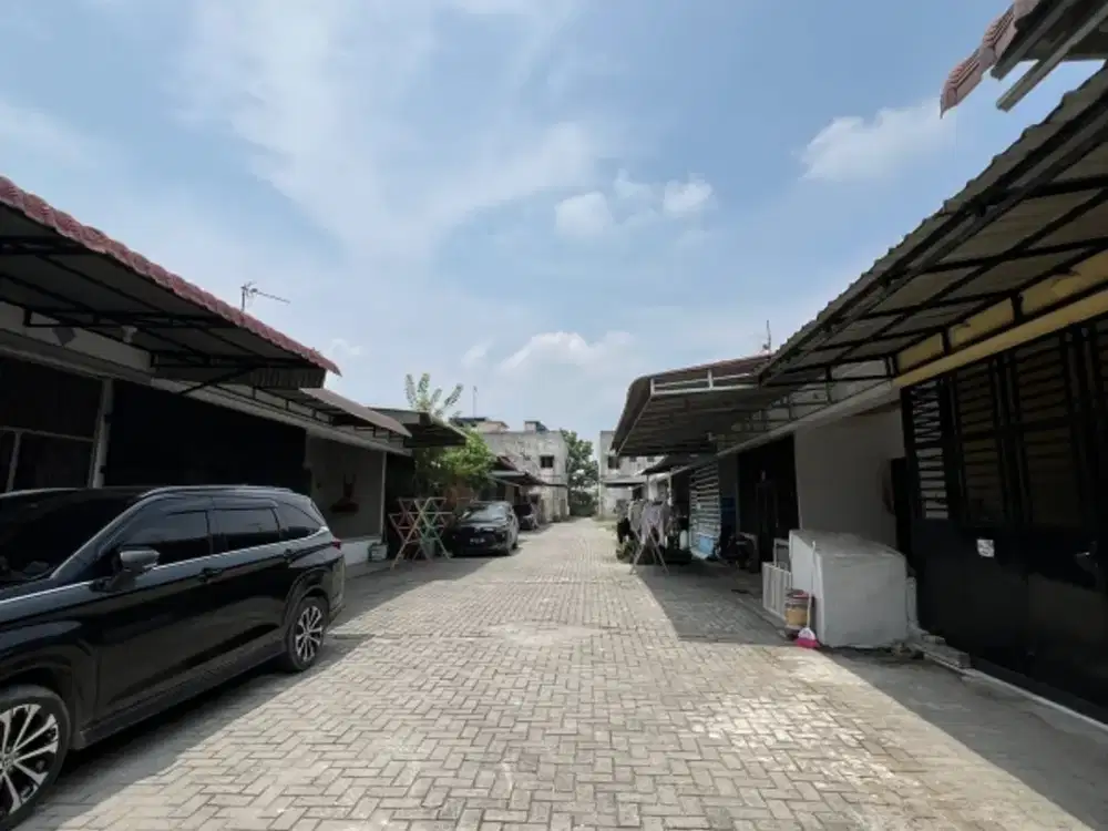 jual murah rumah petak komplek pasar v indah daerah sunggal