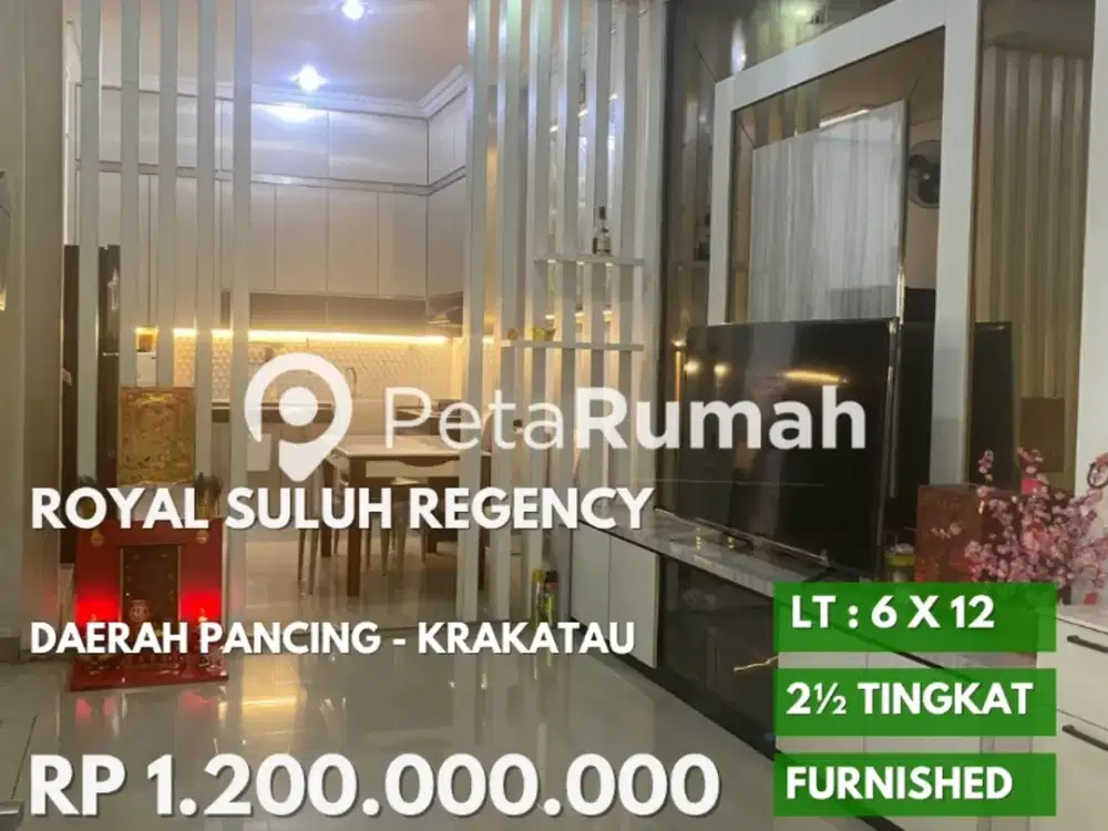 townhouse royal suluh regency daerah tempuling pancing dan krakatau