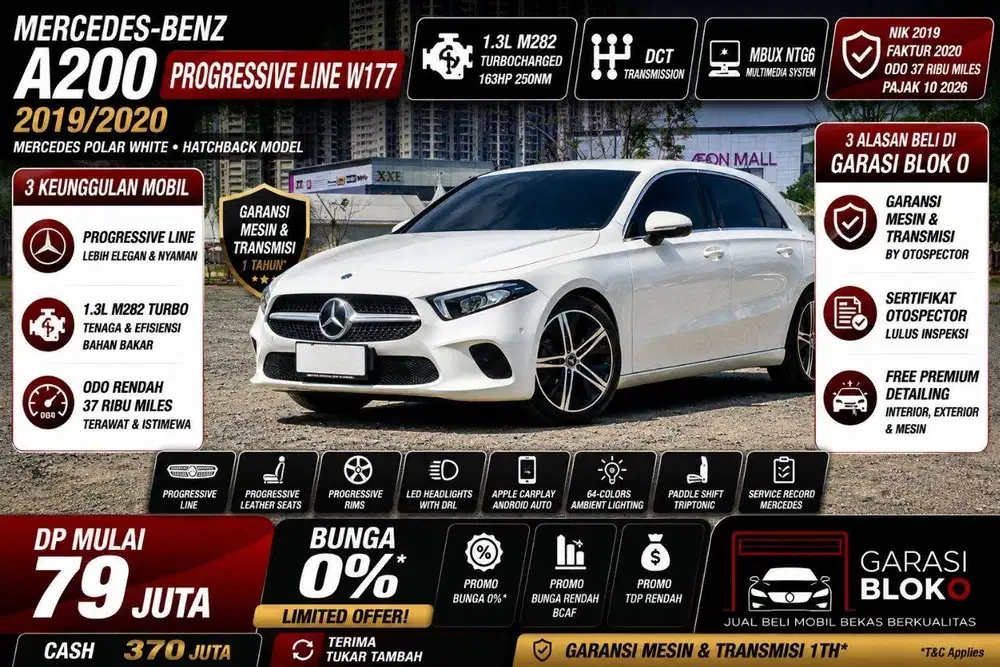 Mercedes-Benz A200 Progressive line W177 2019/2020