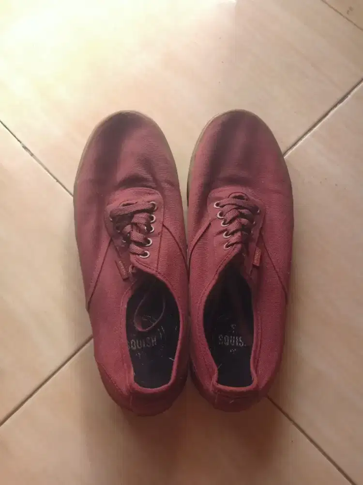 Sepatu RIPCURL Original merah maroon