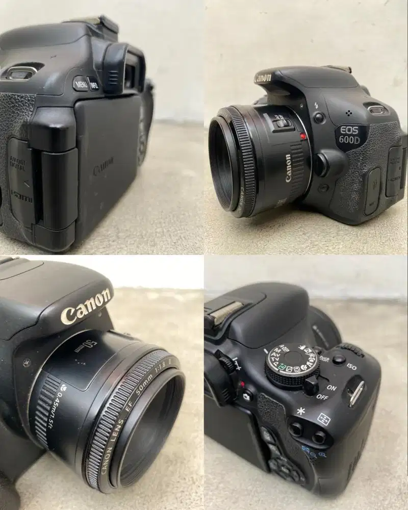 Kamera DSLR Canon 600D