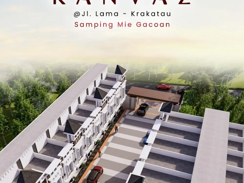 New launching komplek the kanvaz jalan lama daerah krakatau mustafa