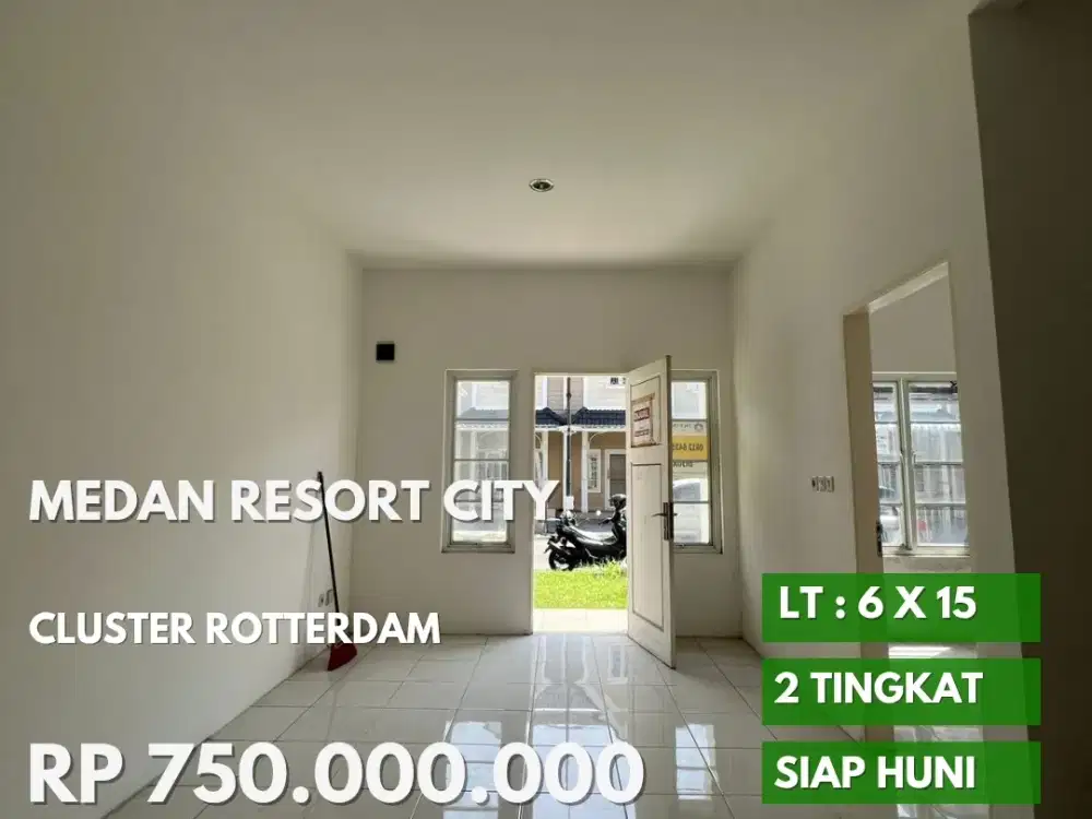 Komplek medan resort city rotterdam daerah deli tua titi kuning