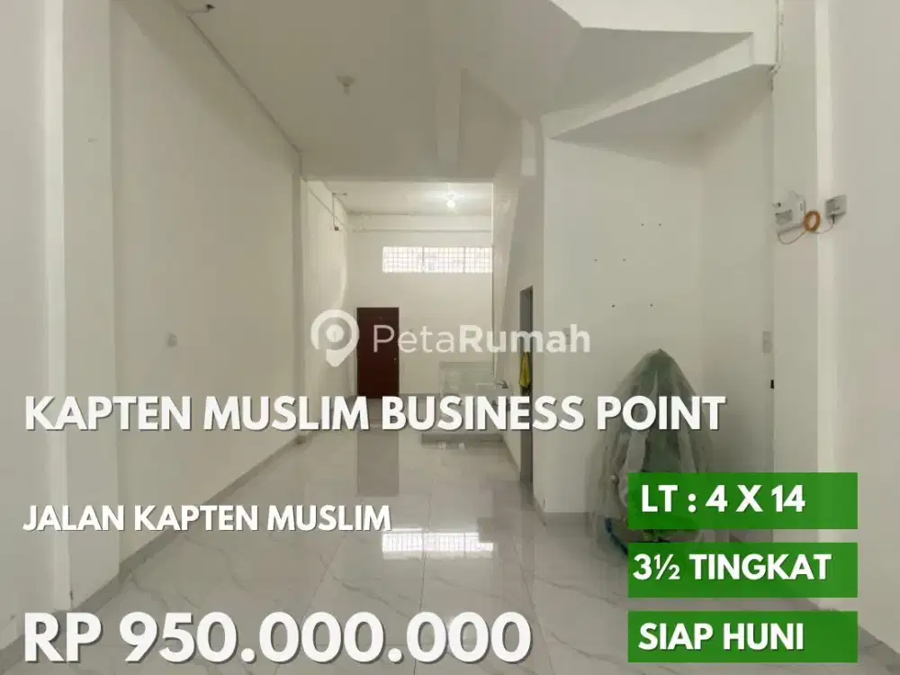 Ruko komplek kapten muslim business point daerah amir hamzah