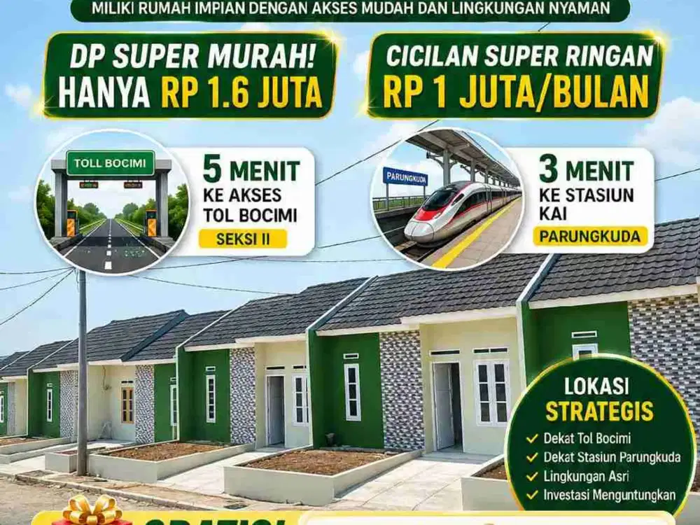 Kemudahan Ambil Rumah Subsidi Di Parung Kuda Sukabumi