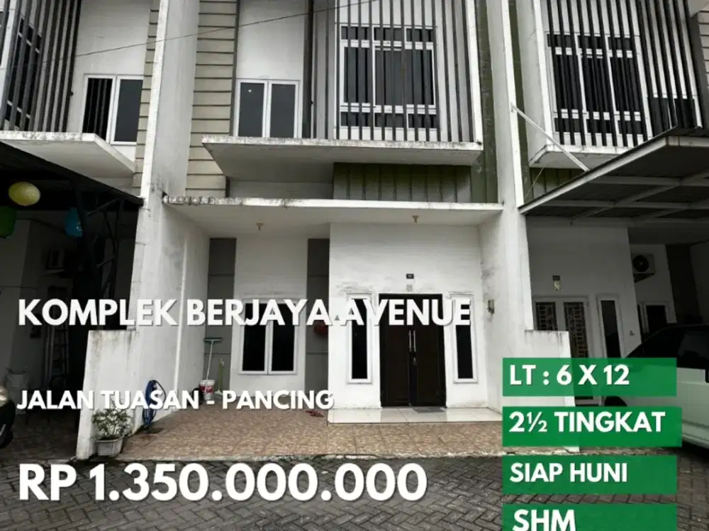 rumah luas berjaya avenue jalan tuasan daerah krakatau pancing