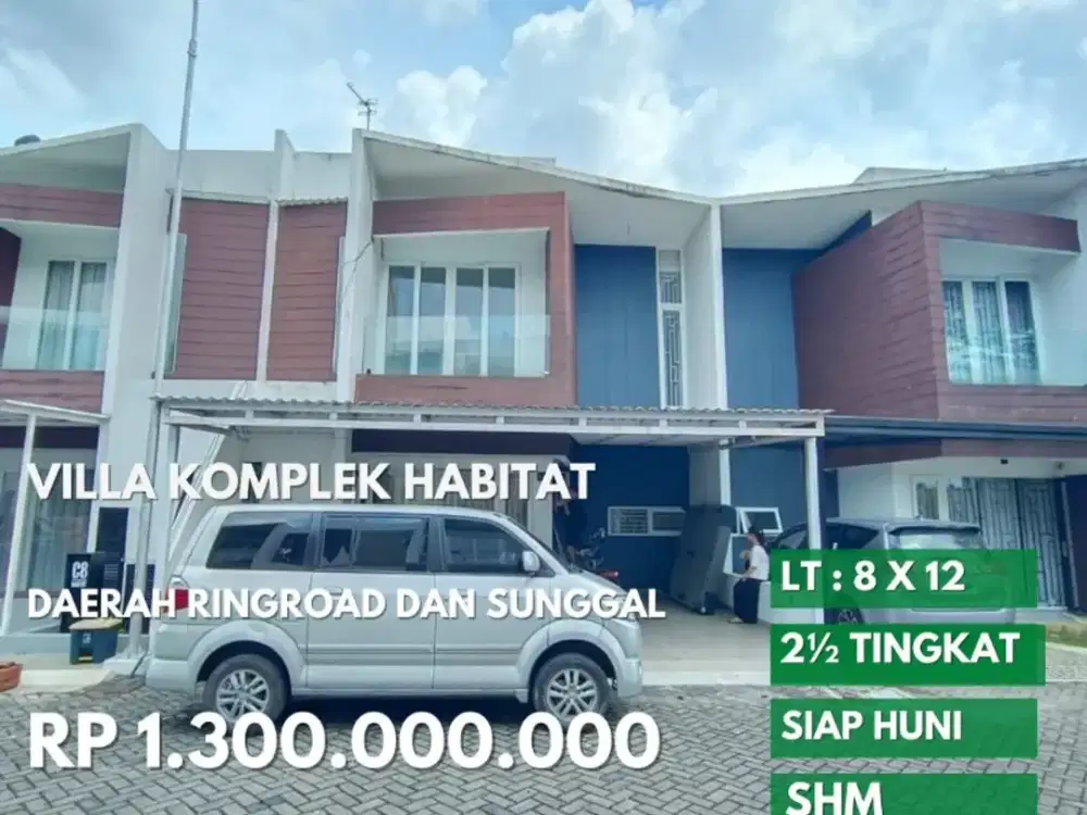 komplek habitat siap huni daerah ringroad dan setia budi