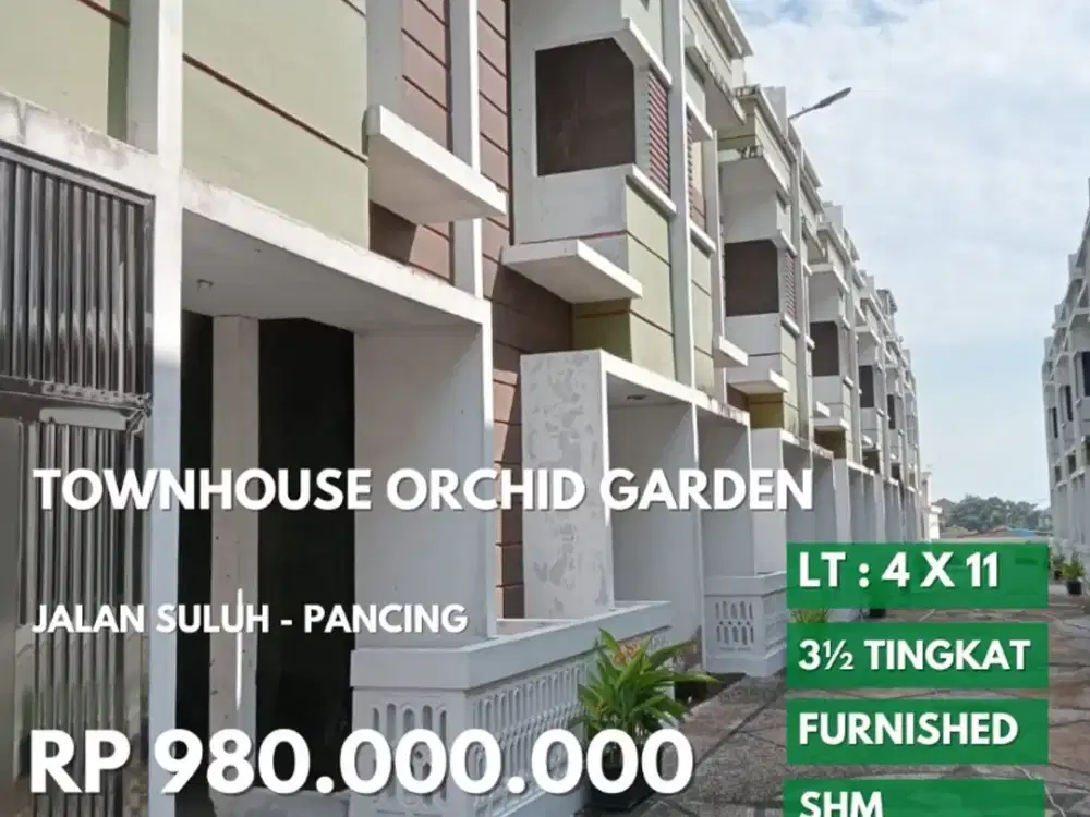 rumah furnish orchid garden jalan suluh daerah pancing krakatau