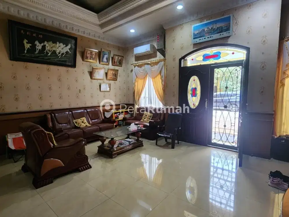 Rumah villa cemara indah jalan aluminium daerah krakatau