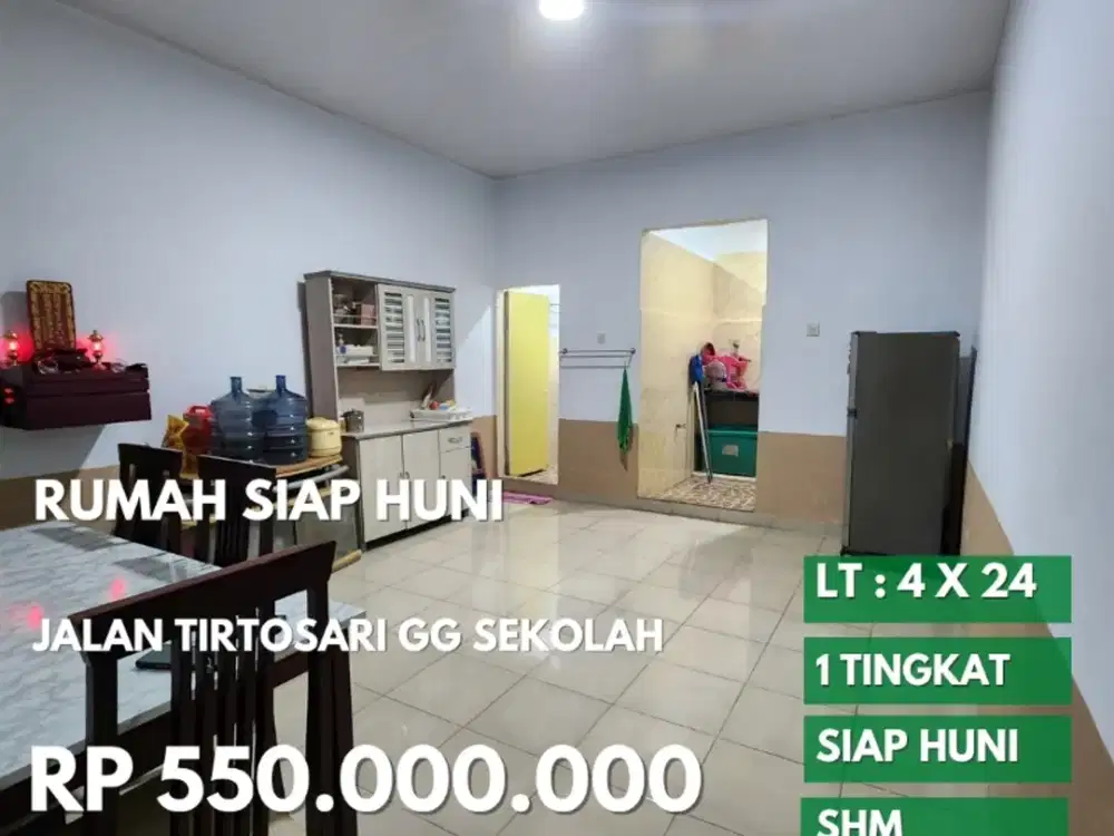 rumah tinggal cantik jalan pukat banting II tirtosari dan mandala