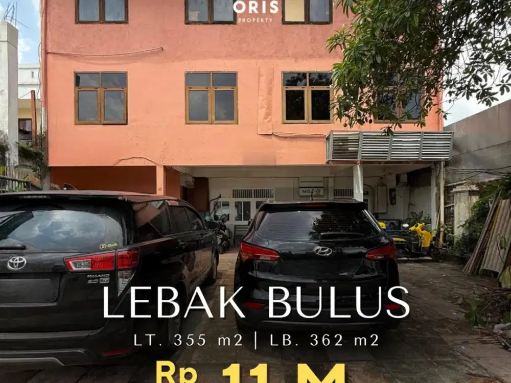 For Sale Ruko 3 Lantai Cocok Untuk Usaha Dekat ke Stasiun MRT