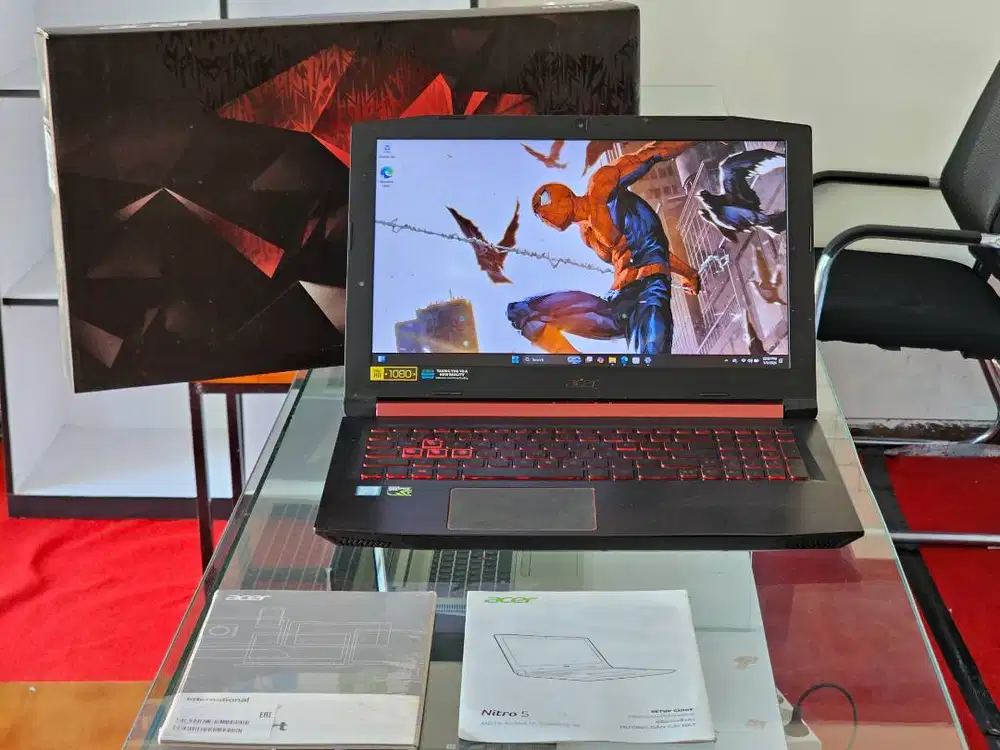 For Sale ACER Nitro AN515. Laptop yg asik di ajak bekerja keras. Lapto