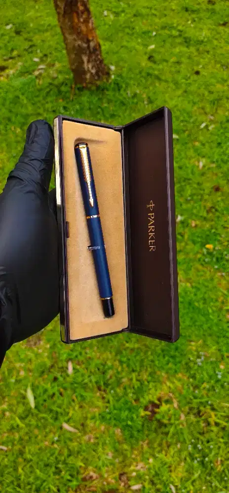 Fountain Pen Parker Gold 23K Made In UK - Collectible Pen NOS 1988