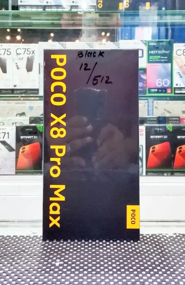 BARU...POCO X8 Pro MAX RAM 12/512 SEGEL/GARANSI RESMI.