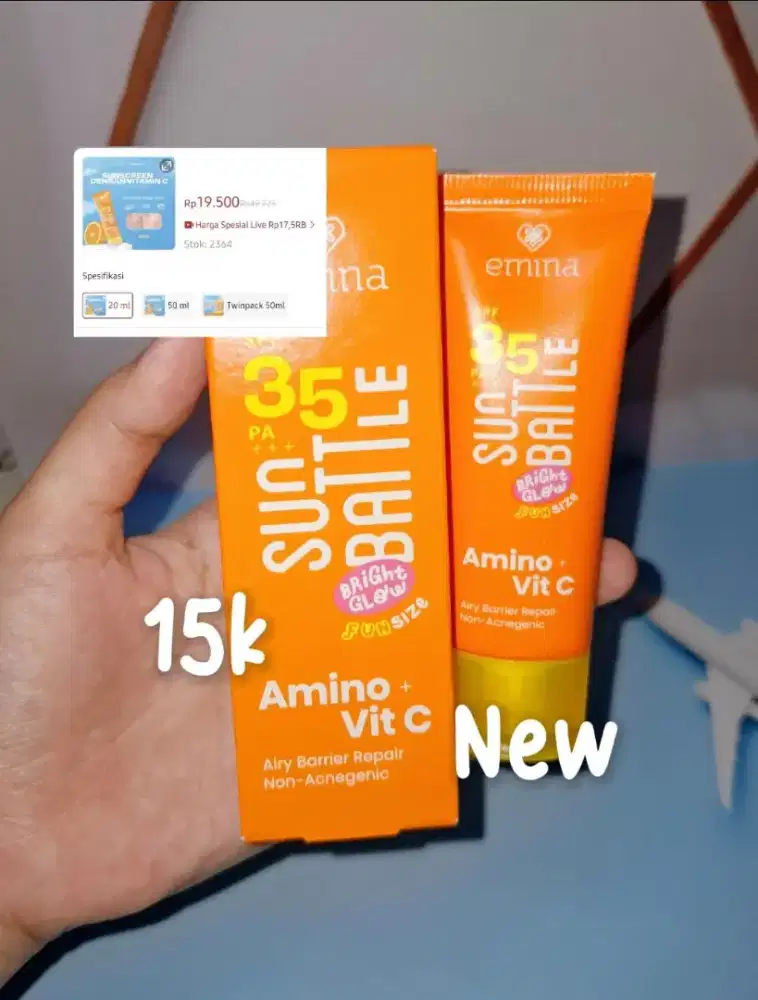 Emina Sun Battle 20 ml