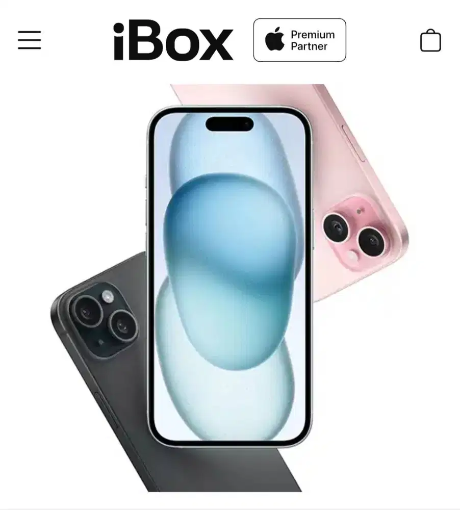 Jual iPhone 15 resmi ibox murah