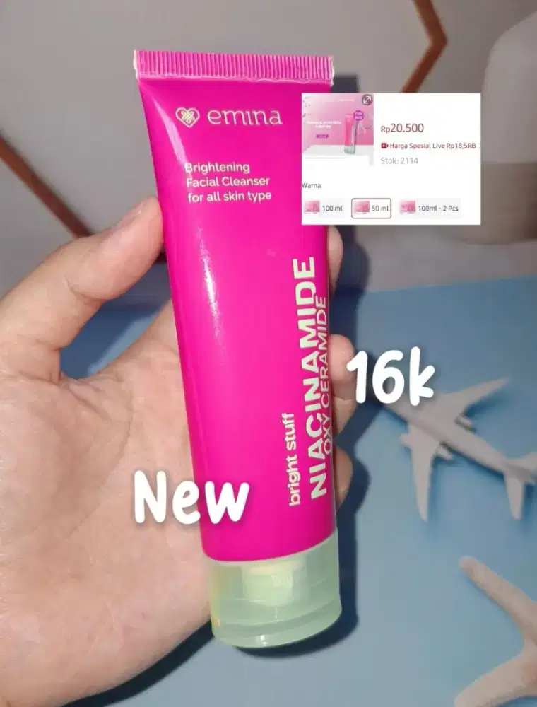 Emina Brightening Facial Cleanser