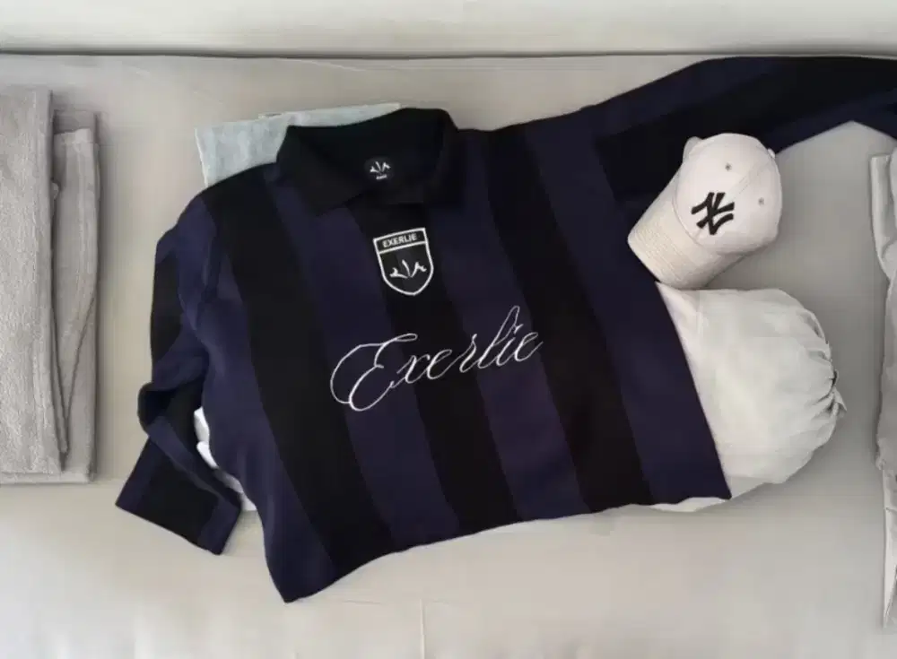 BARU 2 PAKE, Exerlie Milano Blue Knitwear