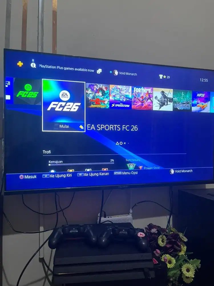 PS 4 PRO 1TB ORI FREE GAME NFS HEAT