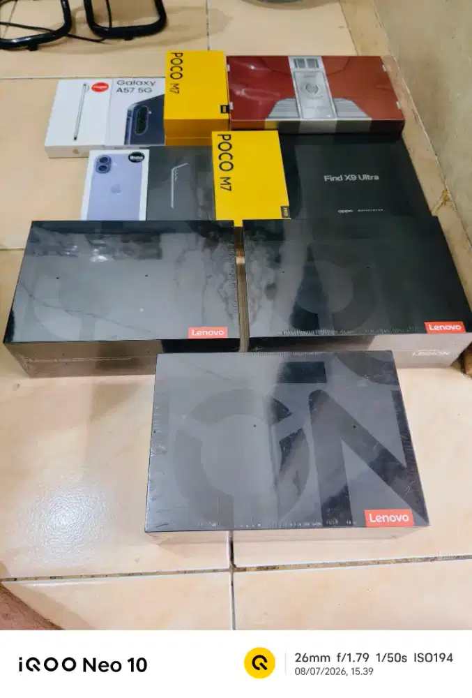 NEW 100% | Legion Tab Gen 3 Y700 | 16/512GB | Black | Garansi Resmi