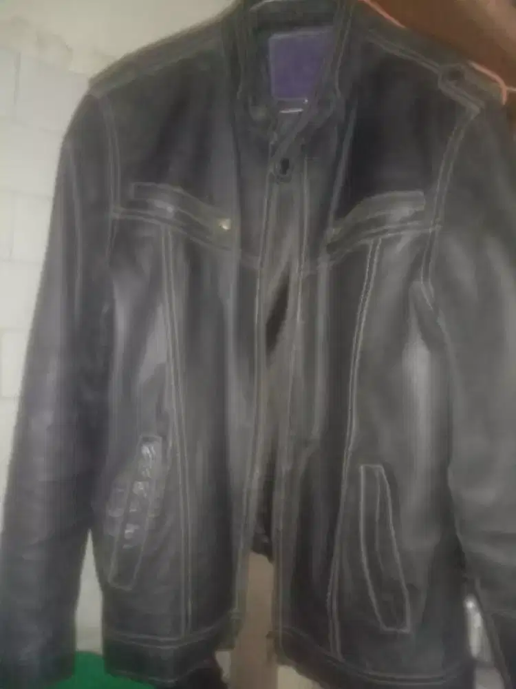 Jaket kulit domba garut
