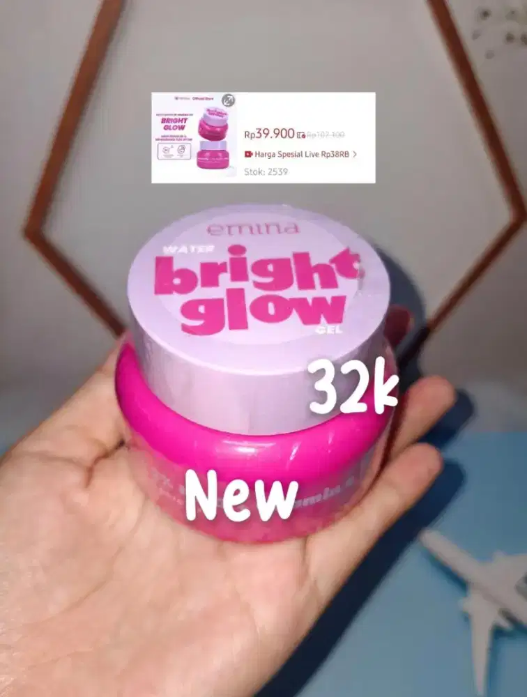 Emina Water Bright Glow Gel