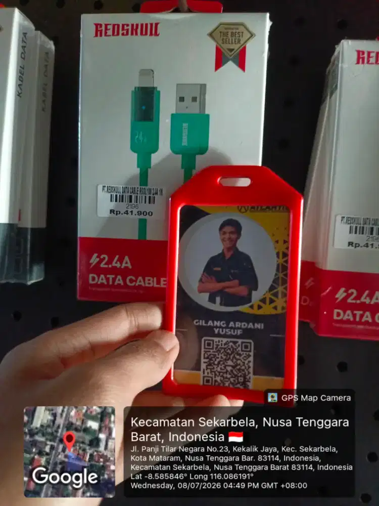 REDSKULL DATA CABLE RSOL 100 2.4A 1M