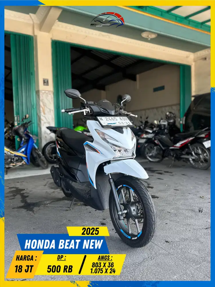 HONDA BEAT NEW 2025 LIKE NEW MASZEHH HIKMAH MOTOR KEPUH