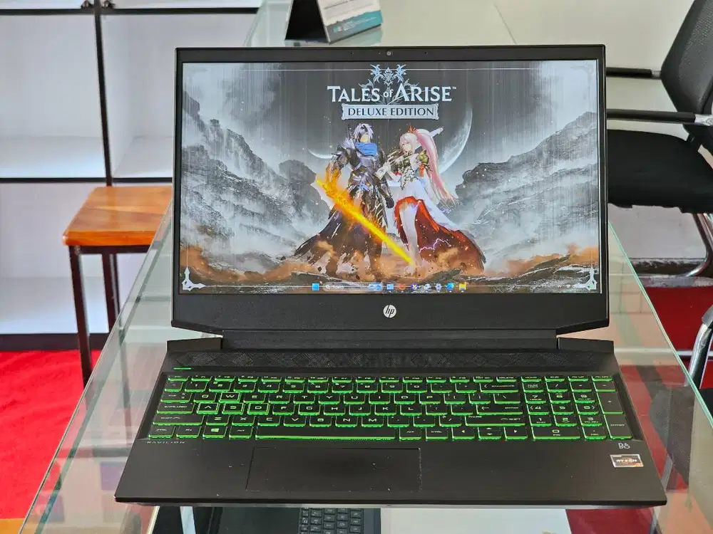 HP Pavilion Gaming 15 AMD Ryzen 7 Ram 8 GB SSD 256 GB Nvidia GTX 1650
