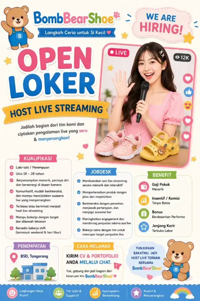 Loker Host Live Streaming