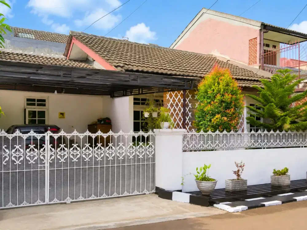 Jual Cepat, Rumah Cantim Siap Huni Kondisi Terawat Dalam Komplek Aman dan Nyman di Jati Asih Bekasi