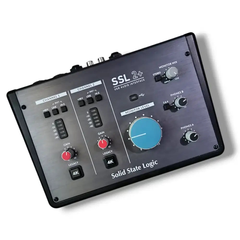 Soundcard audio interface SSL2+ Masih mulus normal