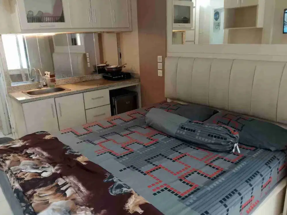 DISEWAKAN,KAMAR APARTEMEN TIPE STUDIO,FULL FURNISHED,TENGAH KOTA SEMARANG
