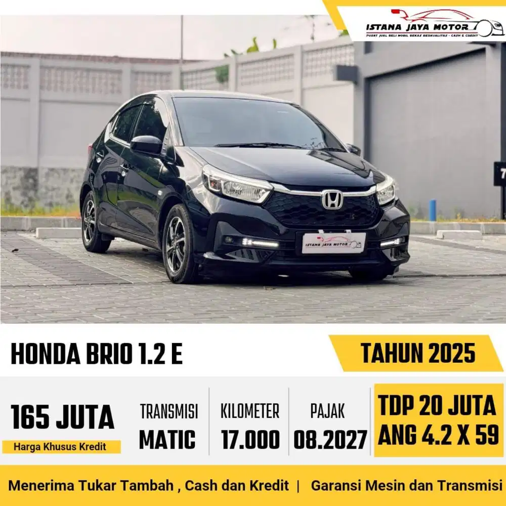 Honda Brio E AT 2025