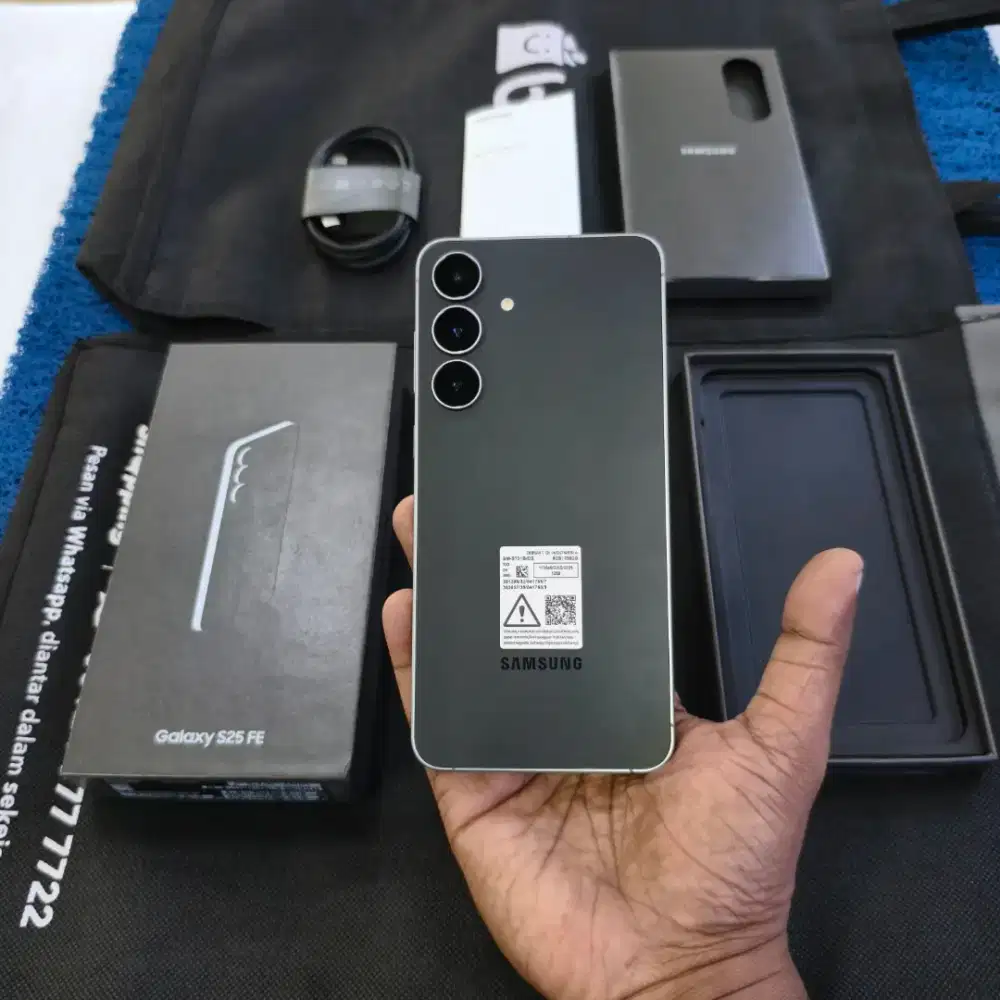 Sansung Galaxy S25 FE 8/256gb 99% like new resmi Sein Desember 2026