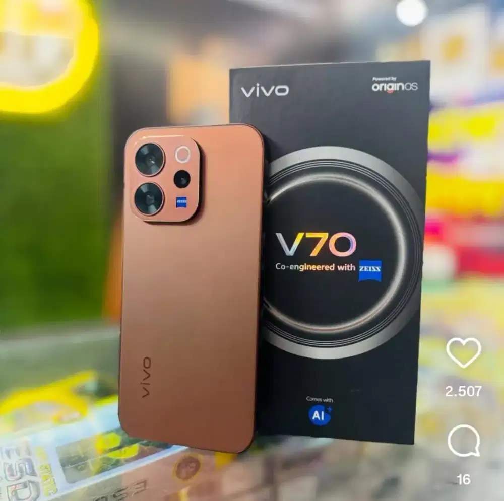 Promo kredit murah hp vivo V70 bisa bebas 2X angsuran tanpa dp