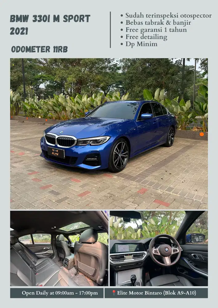 BMW 330i M Sport 2021