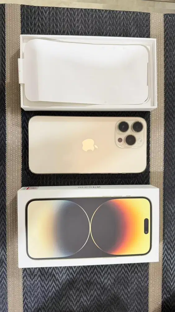 jual iphone second 14 promax 256 gb ibox mulus