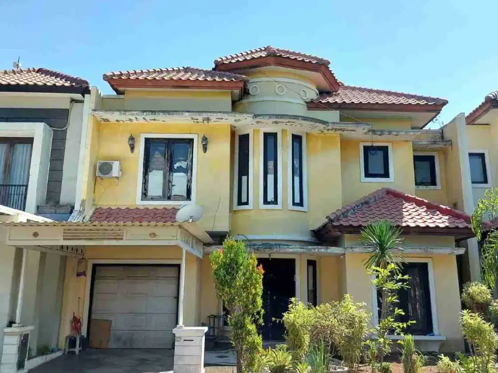RUMAH HITUNG TANAH BUKIT DARMO GOLF 2 LANTAI TERMURAH SAAT INI