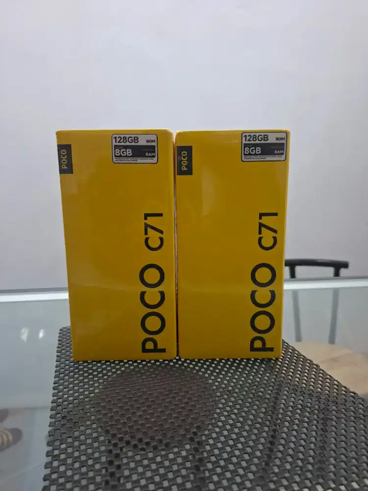 Poco c71 ram 8/128gb baru segel