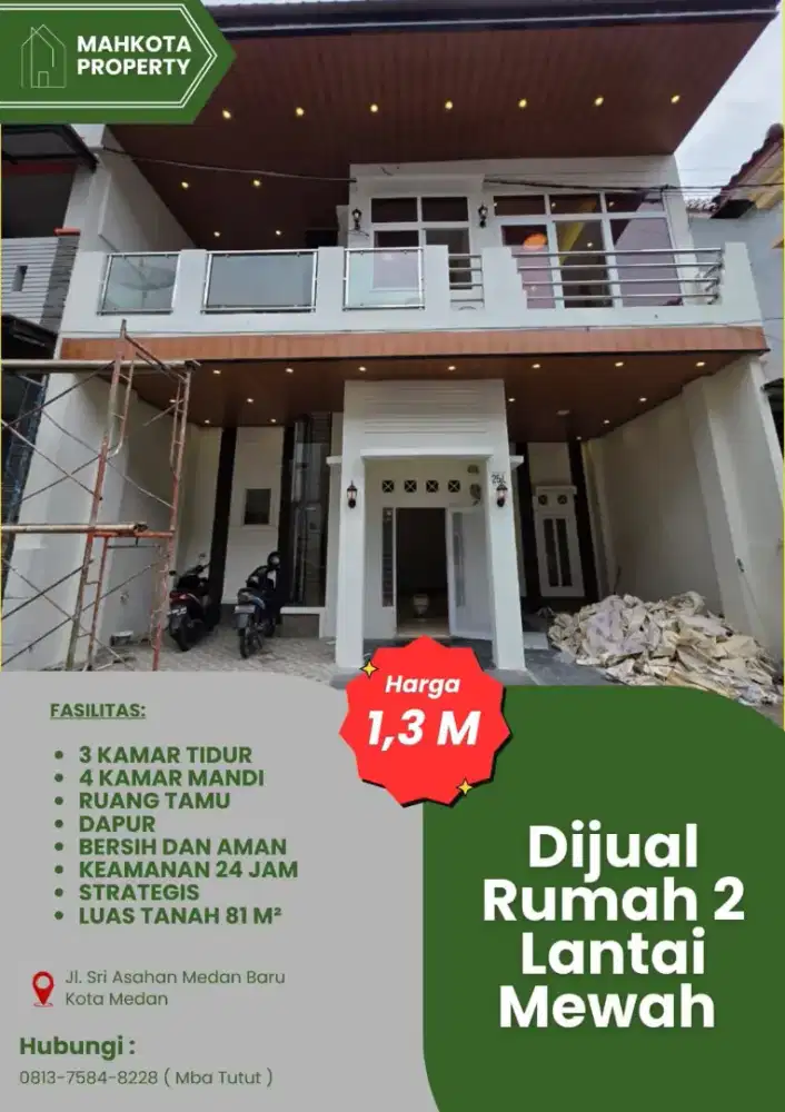 JUAL CEPAT LOKASI DEKAT  SYAFIATUL DAN UMA