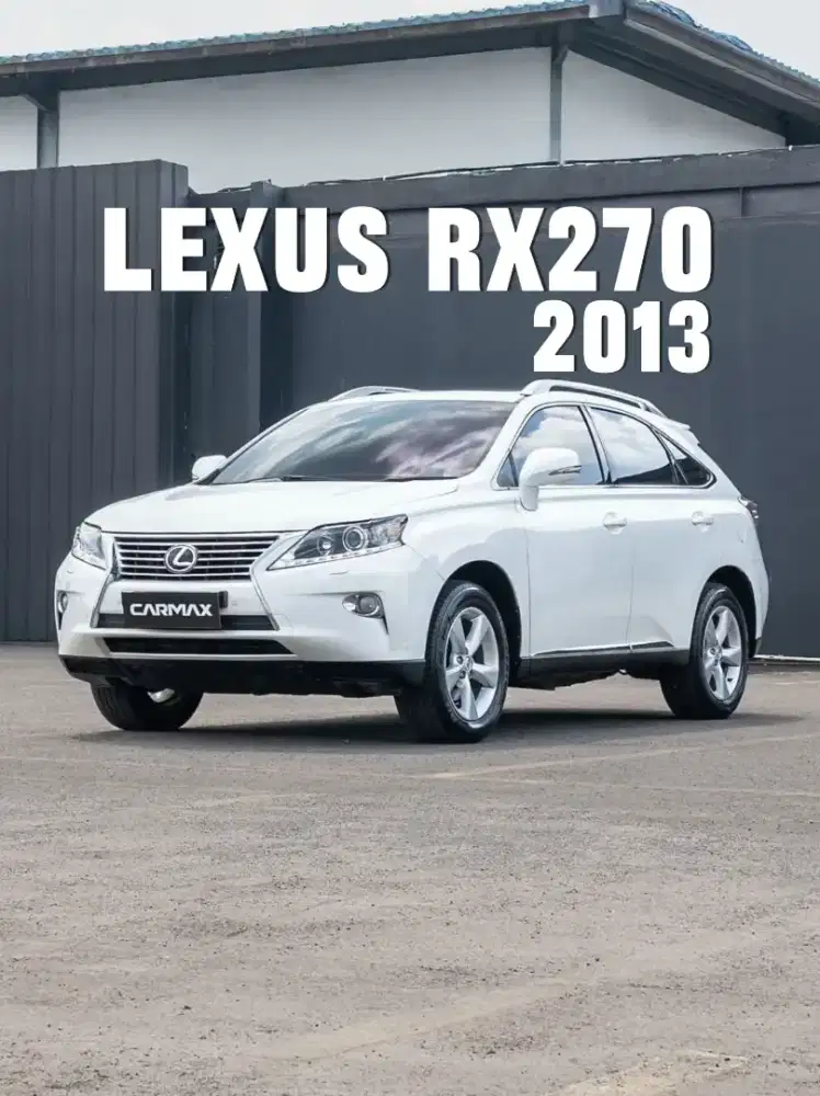 Lexus Rx270 2013 Putih Antik