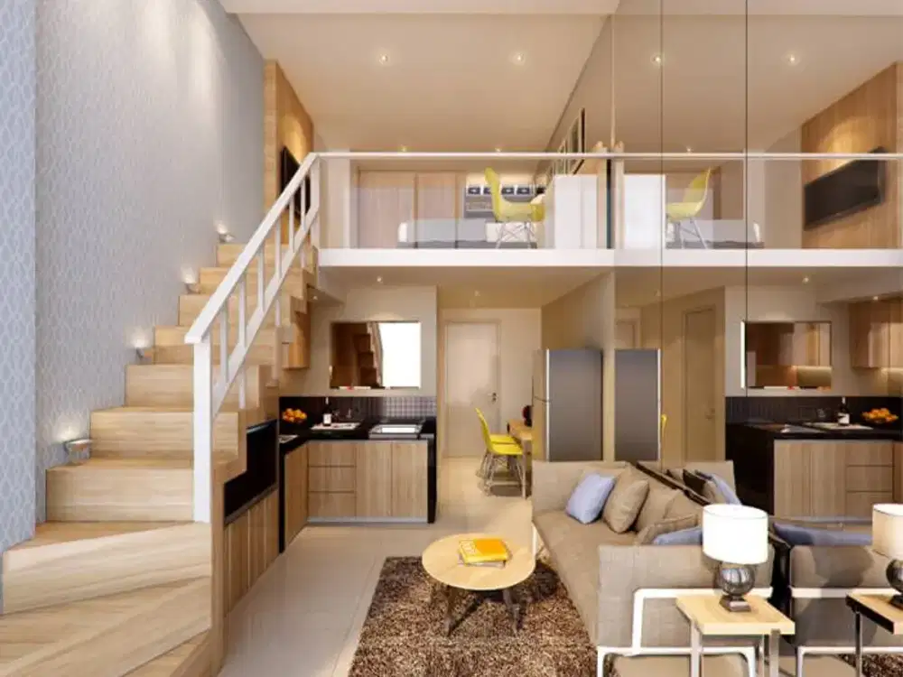 Dijual Apartemen Icon Gresik 1BR dengan Mezzanine – Harga 250 Juta