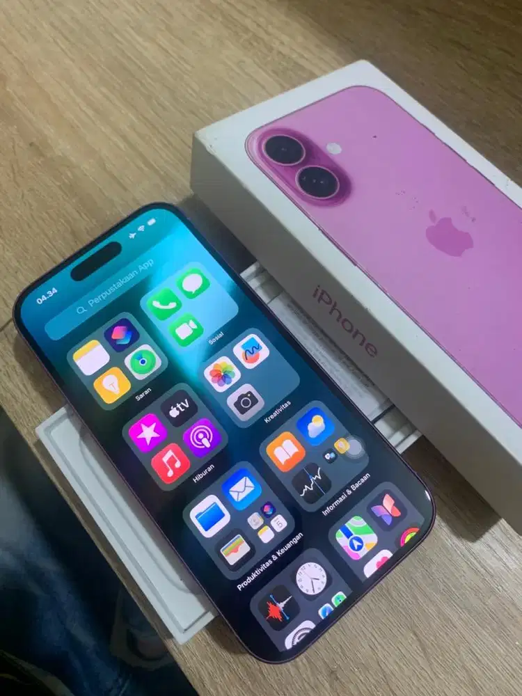 IPHONE 16 128GB IBOX PINK NOKEN