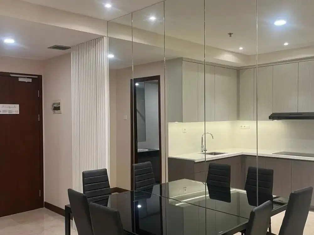 Y. DIJUAL APARTEMEN 2BR FURNISH HEGARMANAH RESIDENCE BANDUNG TIPE ONYX