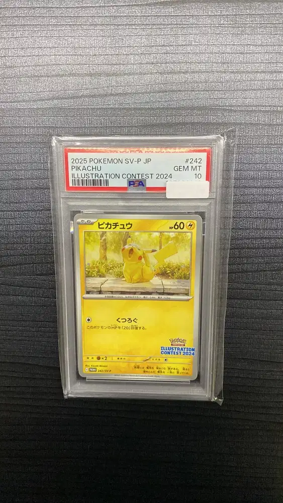 Pokemon SLAB PSA 10 ORI JAPAN