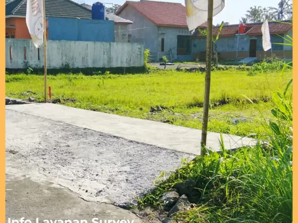 300 Jutaan Tanah Jogja Timur Pasar Gentan SHM Pekarangan