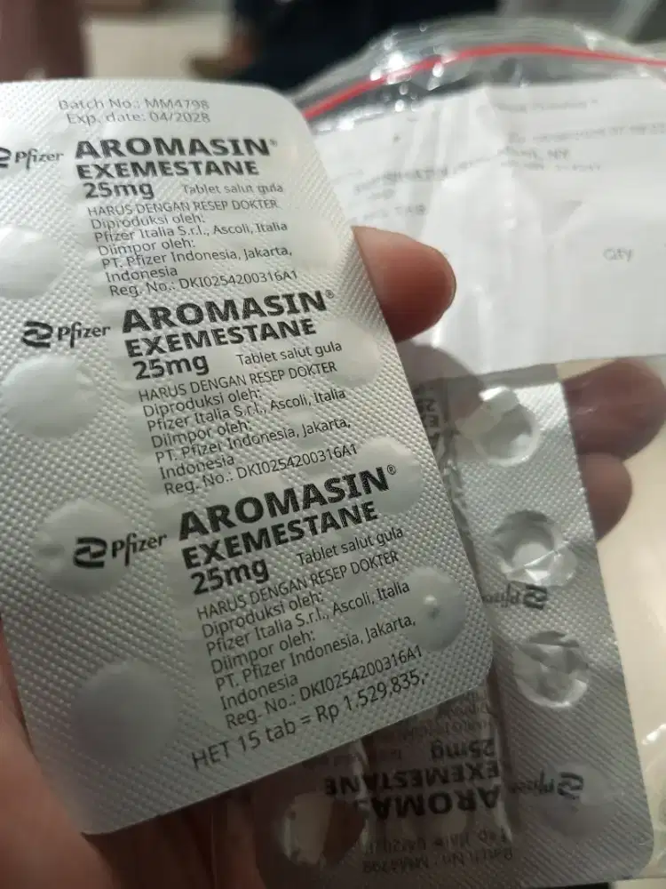 AROMASIN EXEMESTANE 25 MG