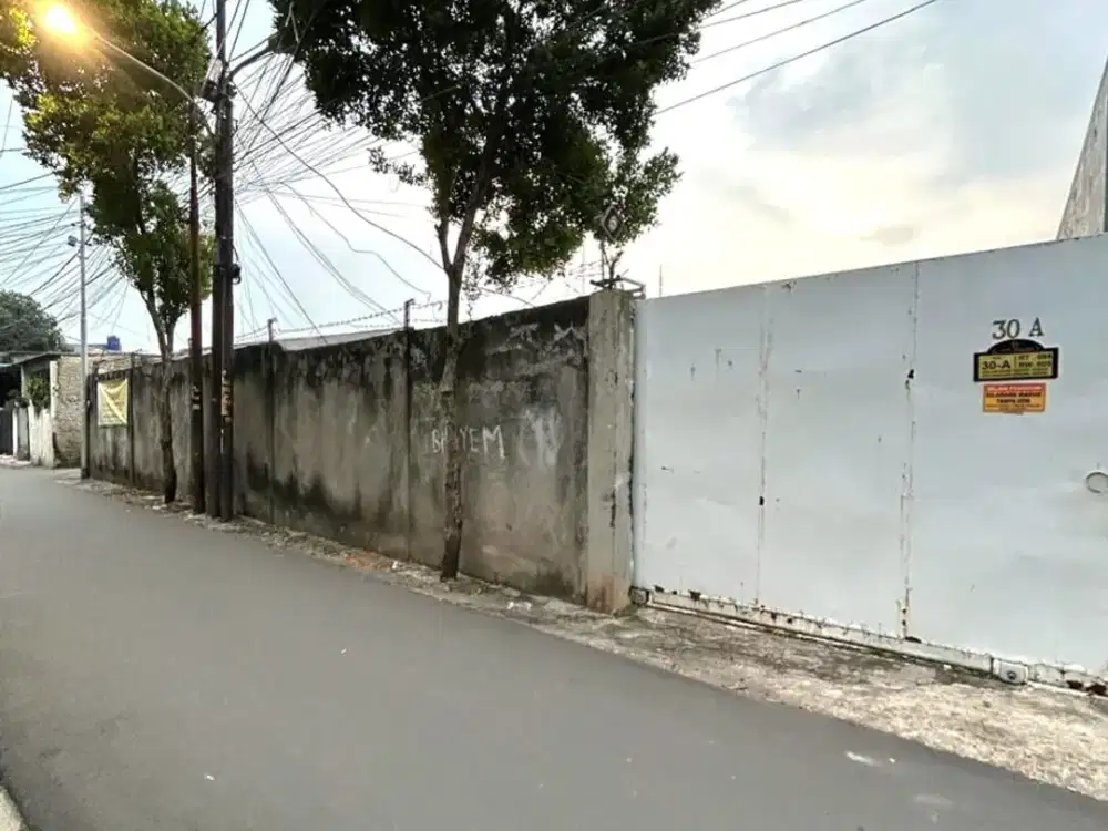 Lahan Cocok Usaha Kost-Kostan/Rumah Tinggal, Area Tosiga, Kebon Jeruk, Jakbar