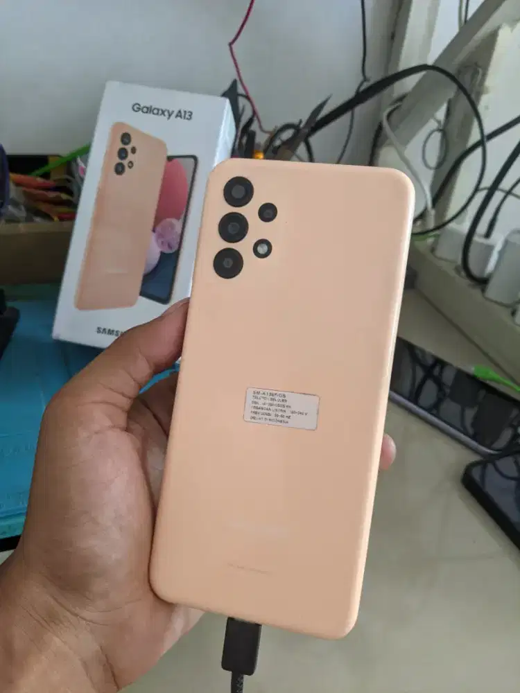 Samsung A13 Ram 4+4/128GB Lengkap kamera jernih batrei awet